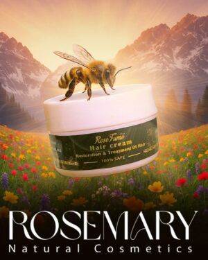 كريم شمع العسل من روزماري ترطيب وحماية الشعر